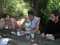 Тренінг для громадських діячів з навчання дорослих. Кованьківка, літо 2011.